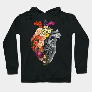 Flower Heart Spring Mothers Day by Tobe Fonseca Hoodie